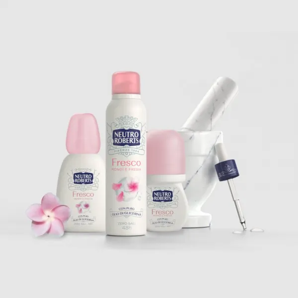 Neutro Roberts Monoi e Fresia deodorant s rozprašovačom so 48hodinovým účinkom 75 ml
