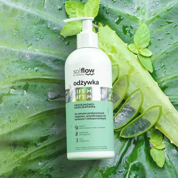so!flow Hair Without Volume Protein-Emollient Conditioner kondicionér pre vlasy bez objemu 300 ml