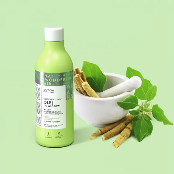 so!flow Low Porosity Hair Emollient Oil regeneračný olej na vlasy 150 ml