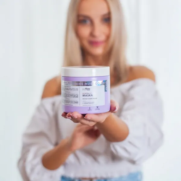 so!flow Coloured Hair Revitalizing Mask intenzívna revitalizačná maska pre farbené vlasy 400 ml