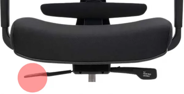 MERCURY 2PACK Ergonomická kancelárska stolička FISH BONES PDH čierny plast, čierna 26-60, 3D podrúčky (2 ks)