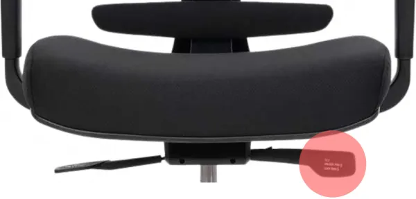 MERCURY 2PACK Ergonomická kancelárska stolička FISH BONES PDH čierny plast, čierna 26-60, 3D podrúčky (2 ks)