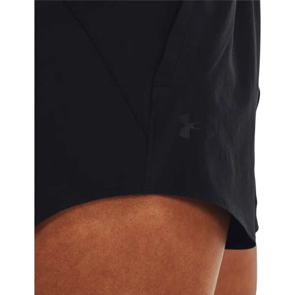 Under Armour FLEX WOVEN SHORT 3IN Dámske kraťasy, čierna, veľkosť