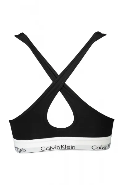 CALVIN KLEIN BALCONY BRA WOMAN BLACK
