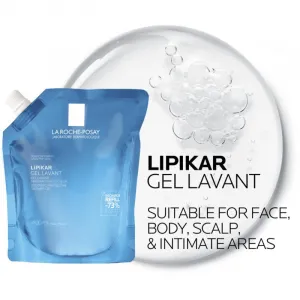 La Roche-Posay Lipikar Gel Lavant upokojujúci a ochranný sprchový gél náhradná náplň 400 ml