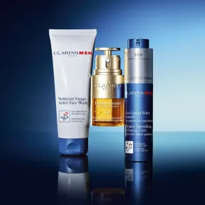 Clarins ClarinsMen Wrinkle Smoothing & Firming Care protivráskový krém pre mužov 50 ml
