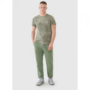 Pánske nohavice 4F TROUSERS CAS-WSS25TTROM0999-44S-OLIVE