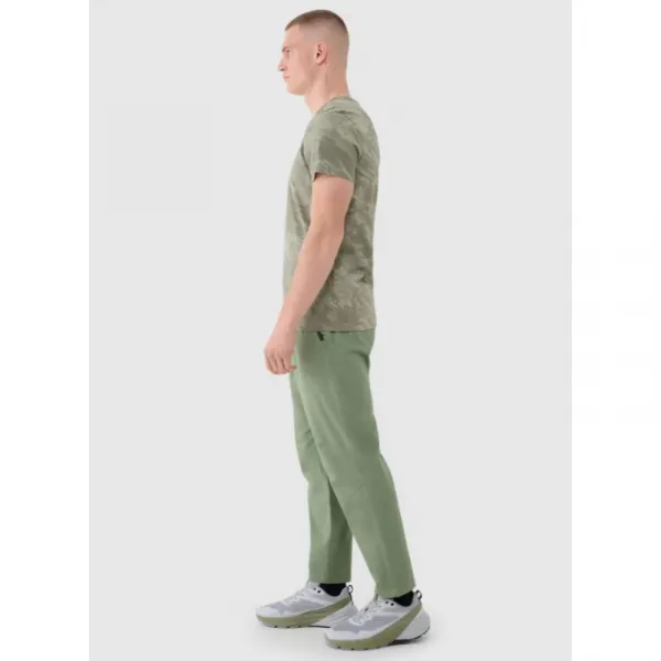 Pánske nohavice 4F TROUSERS CAS-WSS25TTROM0999-44S-OLIVE