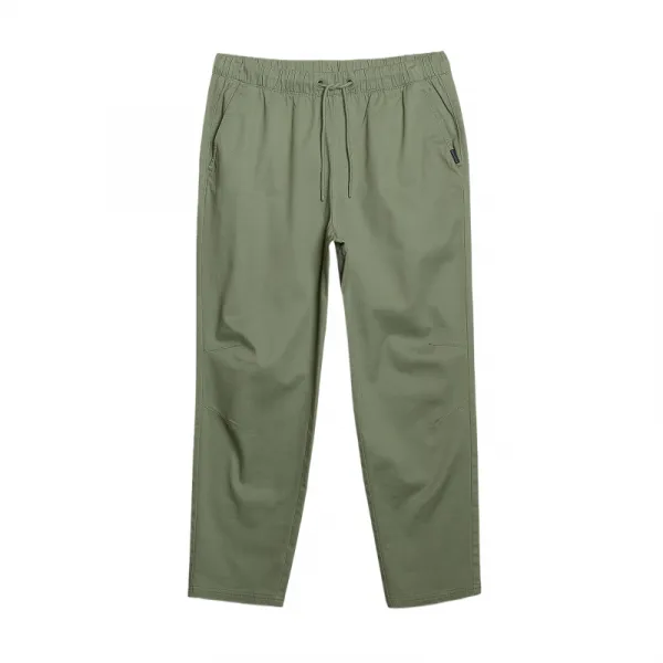 Pánske nohavice 4F TROUSERS CAS-WSS25TTROM0999-44S-OLIVE