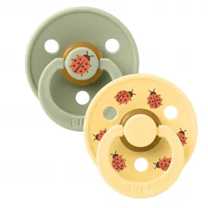 Cumlíky BIBS Ladybug veľkosť 1 | Sage mix | 2 kusy
