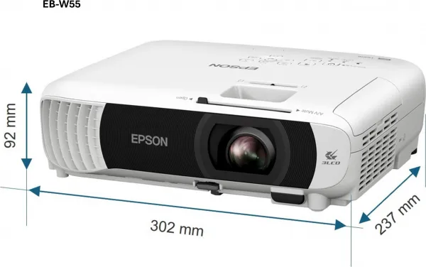 EPSON EB-W55/3LCD/4000lm/WXGA/2x HDMI/WiFi