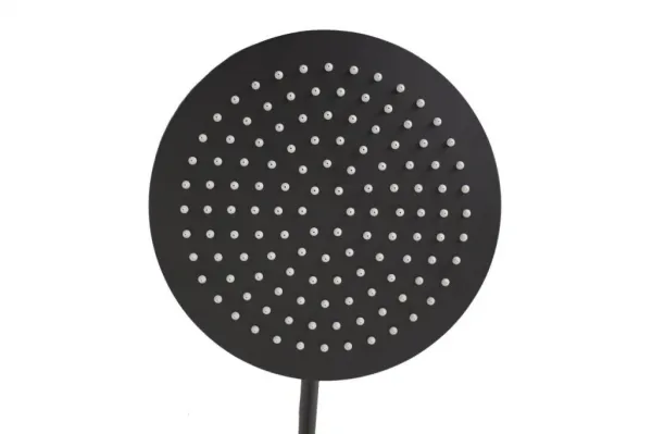 OLSEN SPA - Termostatický nástenný set NAUPLIOS 250 BLACK BAPG2111A2B