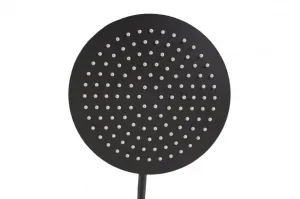 OLSEN SPA - Termostatický nástenný set NAUPLIOS 250 BLACK BAPG2111A2B