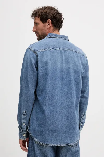 Rifľová košeľa Calvin Klein Jeans