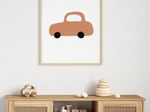 Plagát pre deti AUTO Zvoľte rozmer: 30 x 40 cm