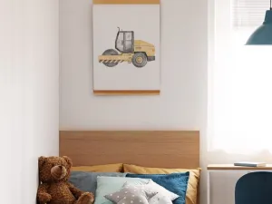 Plagát pre deti CESTNÝ VALEC Zvoľte rozmer: 20 x 30 cm