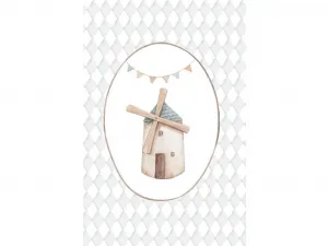 Plagát na stenu do detskej izby MLÝN Zvoľte rozmer: 20 x 30 cm