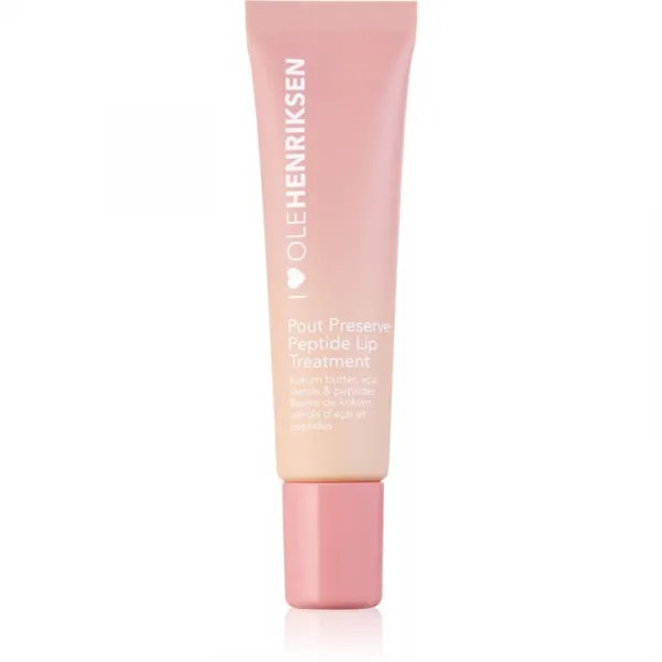 OLEHENRIKSEN Pout Preserve Peptide Lip Treatment hydratačný lesk na pery odtieň Peach Glaze 12 ml