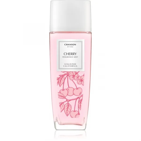 Chanson Chanson d'Eau Les Eaux Du Monde Cherry telový sprej pre ženy 75 ml