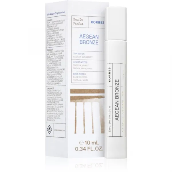 Korres Aegean Bronze parfémovaná voda roll-on unisex 10 ml