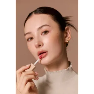 thim Satin Lip Glaze dlhotrvajúci lesk na pery s hydratačným účinkom odtieň 02 Haze Coral 6 g
