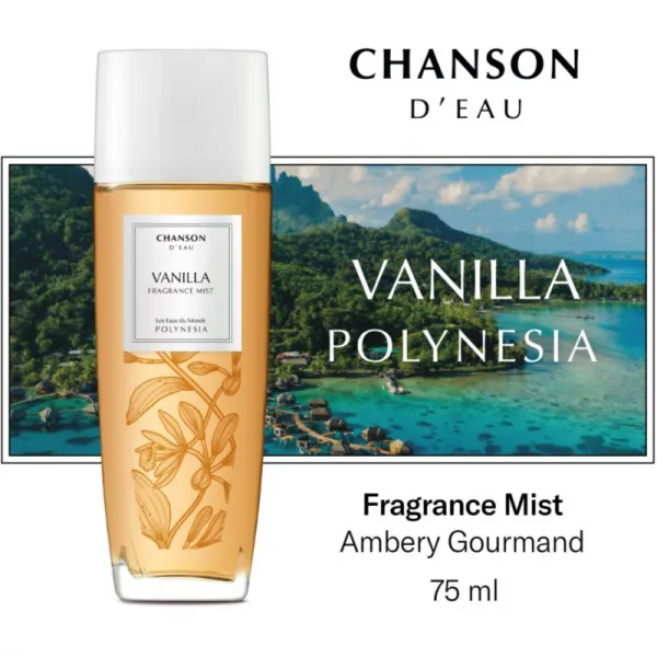 Chanson Chanson d'Eau Les Eaux Du Monde Vanilla telový sprej pre ženy 75 ml