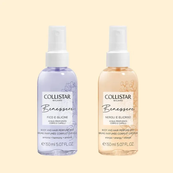 Collistar Benessere Neroli and Helichrysum parfumovaná hmla na vlasy a telo pre ženy 150 ml