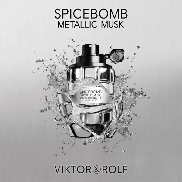 Viktor & Rolf Spicebomb Metallic Musk parfumovaná voda pre mužov 50 ml