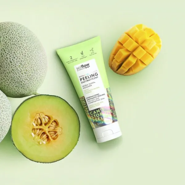 so!flow Normalizing Face Peeling hĺbkovo čistiaci peeling pre mastnú pleť 75 ml