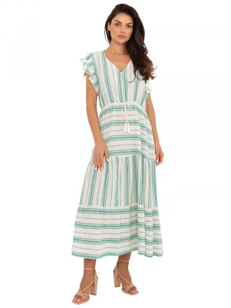 Dress-TW-SK-BI-28760.97-white-green