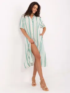 Dress-TW-SK-BI-2451.84-white-green