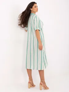 Dress-TW-SK-BI-2451.84-white-green