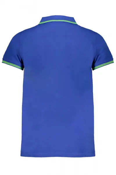 Modré pánske polo tričko
