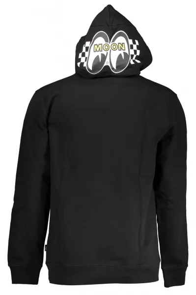 Čierna mikina VANS s kapucňou