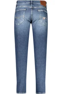 Modré pánske slim fit rifle Guess Miami