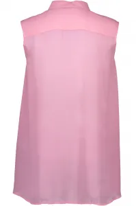 Ružová košeľa bez rukávov LOVE MOSCHINO