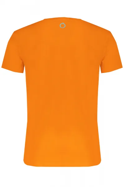 Pánske tričko TRUSSARDI s krátkym rukávom, oranžové