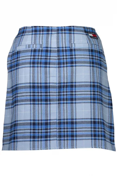 Krátka károvaná sukňa Tommy Hilfiger