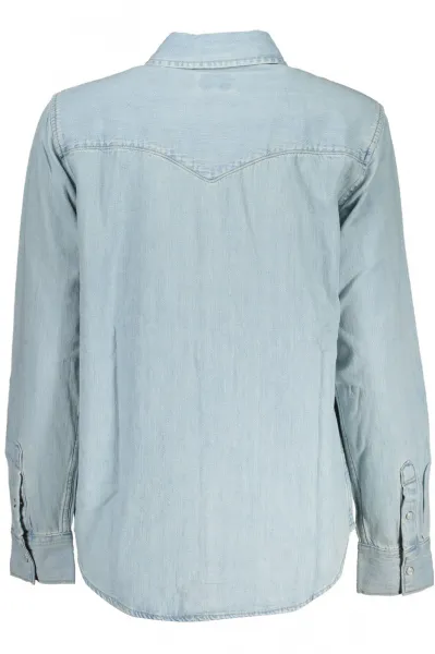 Light blue levi's women's denim shirt®