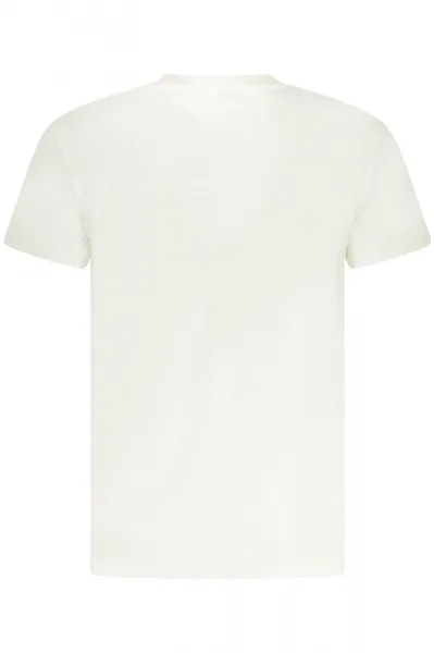 Biele tričko Tommy Hilfiger s krátkym rukávom