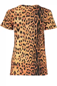 Dámske tričko s leopardím vzorom