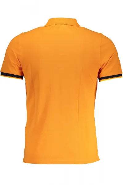 Oranžové pánske polo tričko K-WAY