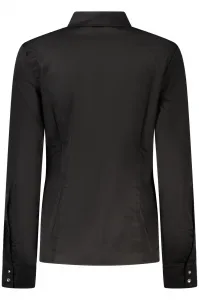 GUESS JEANS LONG SLEEVE SHIRT WOMEN BLACK