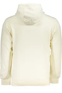 US GRAND POLO MEN'S WHITE ZIP SWEATSHIRT