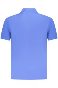 Pánske modré polokošele s krátkym rukávom