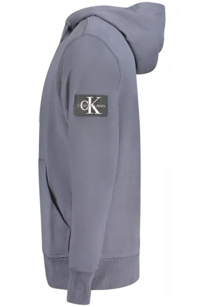 Calvin Klein pánska mikina modrá