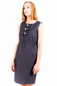 Krátke šaty LOVE MOSCHINO modré