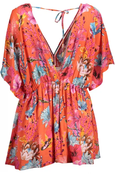 Orange Women Patterned Mini Dress Desigual Angelina - Women