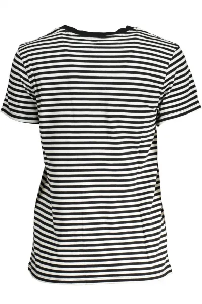 Levi's White-Black Women's Striped T-Shirt® - Women