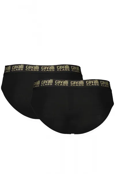 Cavalli Class pánske slipy čierne